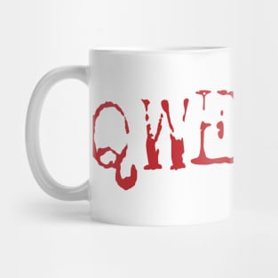 QWERTY (Red) Mug